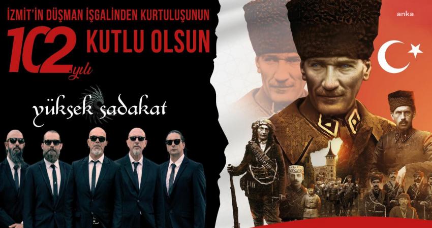 İzmit Belediyesi, İzmit’in düşman işgalinden kurtuluşunun 102’nci yılında dolu dolu