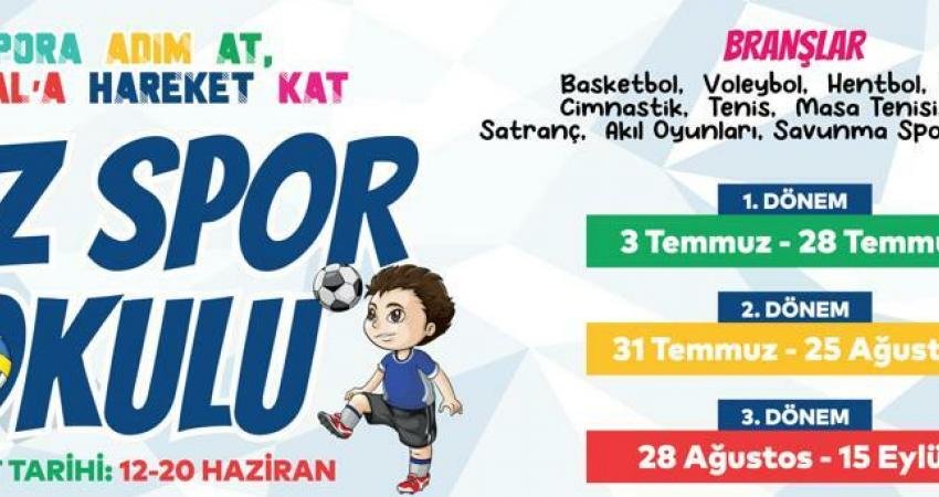 Kartal Belediyesi’nin Ücretsiz Yaz Spor Eğitimleri Başlıyor Kartal Belediyesi Gençlik ve Spor Hizmetleri Müdürlüğü’nün, çocuk ve gençlerin