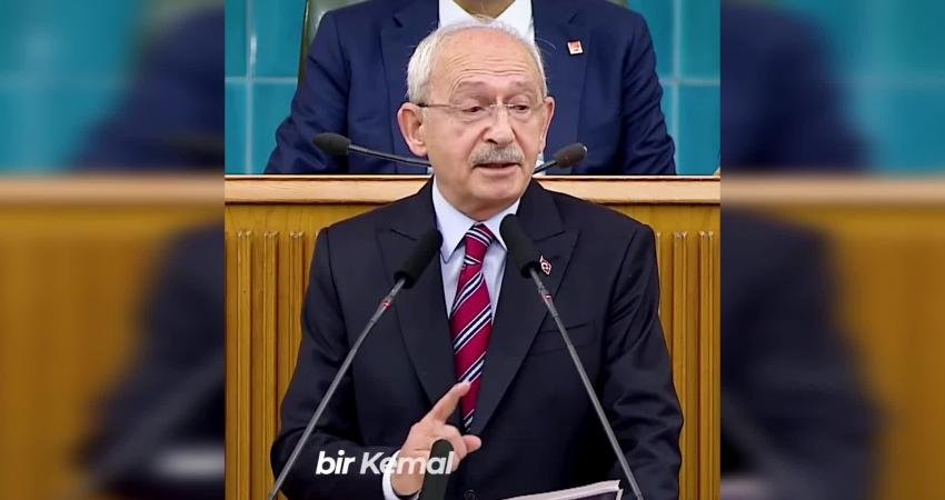 CHP Genel Başkanı Kemal Kılıçdaroğlu, Twitter hesabından grup toplantısında yaptığı