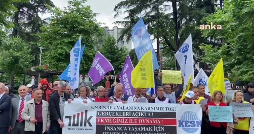Kamu Emekçileri Sendikası Konfederasyonu (KESK) Trabzon Şubeler Platformu, TÜİK’in açıkladığı