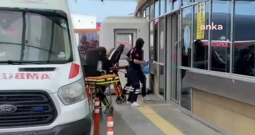Çorum'da bayram namazı sonrasında kurban kesimine başlayan ve kendilerini yaralayan