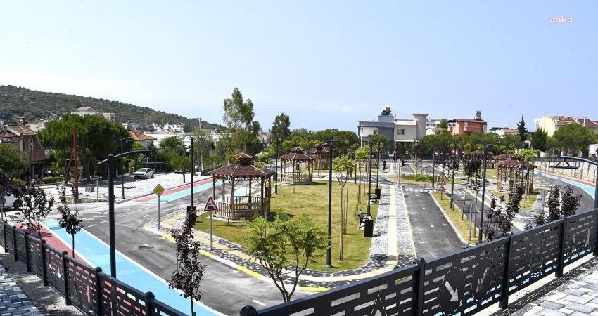 Kuşadası Belediyesi tarafından Yavansu Mahallesi’nde yapım çalışmaları sürdürülen Şehit Polis Fethi Sekin