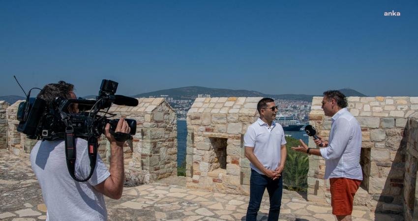 Kuşadası Belediye Başkanı Ömer Günel, katıldığı bir televizyon programında kentin