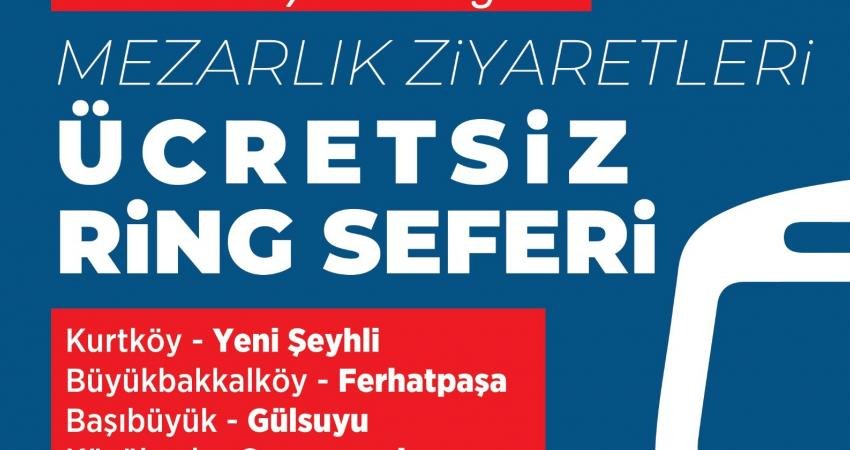 Maltepe Belediyesi, arife günü ve Kurban Bayramı’nın ilk günü mezarlıklara