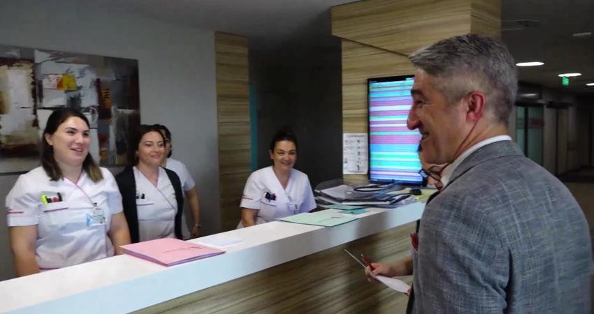 Marmaris Belediye Başkanı Mehmet Oktay, Kurban Bayramı arifesinde mezarlık ve