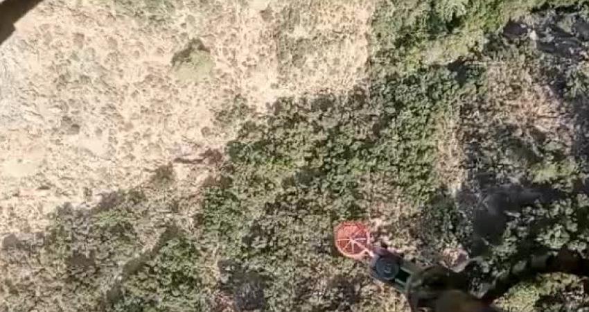 Muğla’nın Marmaris ilçesinde Balan Dağı bölgesindeki ormanlık alanda yangın çıktı.