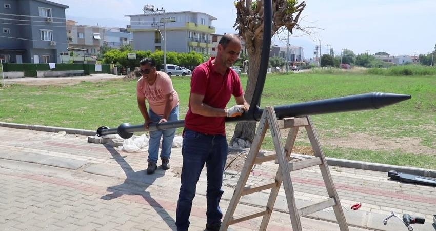 Menderes Belediyesi tarafından Gümüldür ve Orta Mahallede yer alan 4