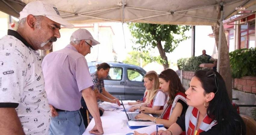 Merkezefendi Belediyesi, Denizli’de yaşanan sel felaketinde haneleri hasar gören vatandaşların