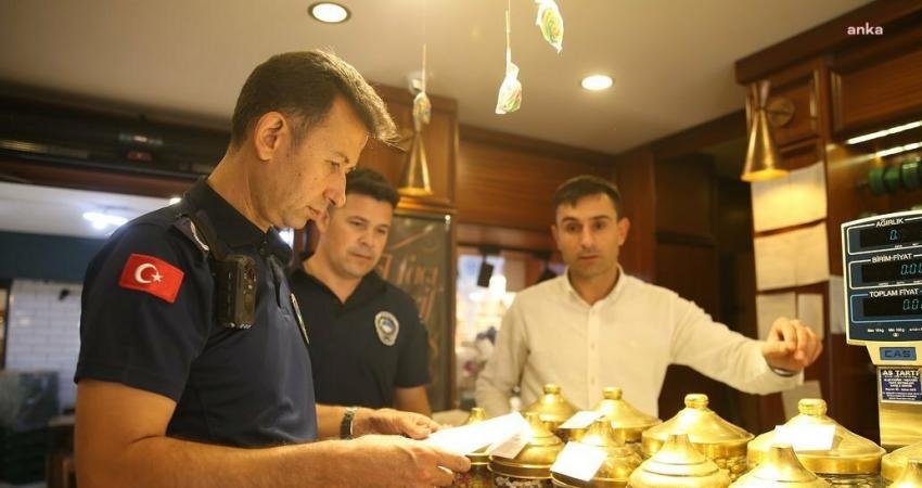 Merkezefendi Belediyesi Zabıta Müdürlüğü ekipleri, fırın, pastane, kasap ve şekercilerdeki
