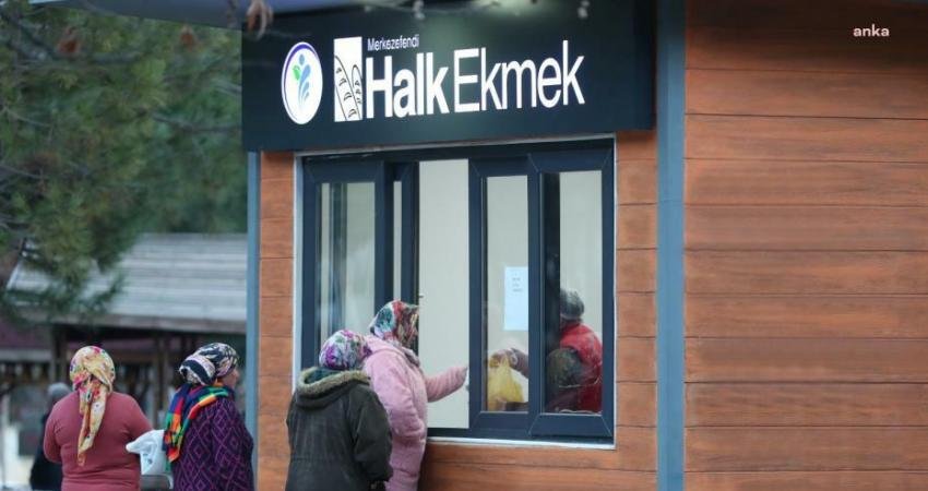 Merkezefendi Belediyesi, vatandaşların yoğun ilgi gösterdiği Merkezefendi Halk Ekmek büfelerinin