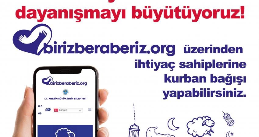 Mersin Büyükşehir Belediyesi, yaklaşan Kurban Bayramı dolayısıyla ihtiyaç sahipleri için Kurban