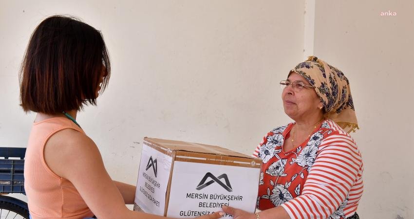 Mersin Büyükşehir Belediyesi’nin 3 yıl önce başlattığı ‘Çölyak Hastalarına Destek