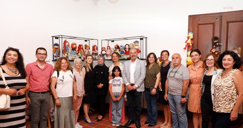 Mudanya Belediyesi Hobi Sanat Atölyeleri kursiyerlerinin el emeği ürünleri yıl