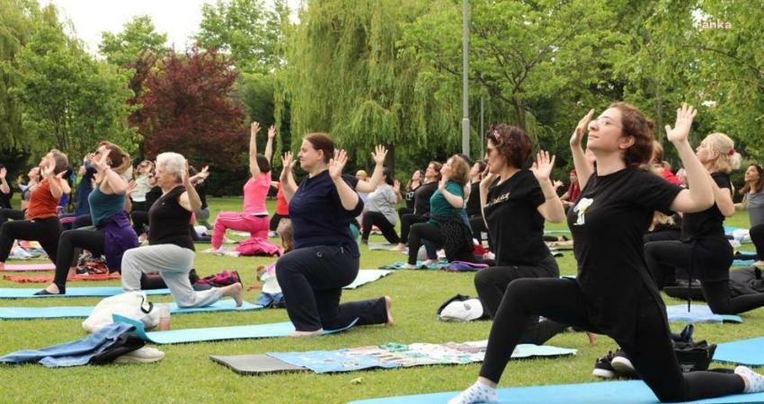 Odunpazarı Belediyesi’nin kadınlara yönelik step ve aerobik branşlarında yaşama geçirdiği