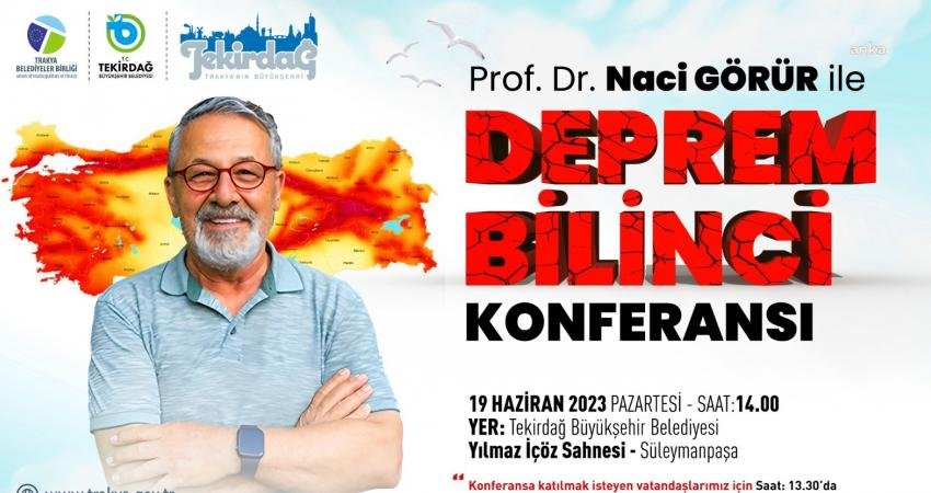 Tekirdağ Büyükşehir Belediyesi, kentin deprem bölgesinde yer aldığı gerçeğinden hareketle