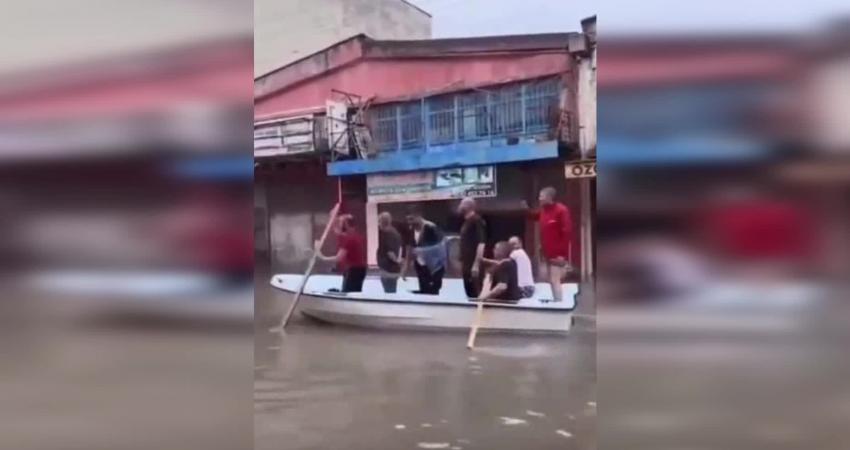 Samsun’un İlkadım, Canik ve Atakum ilçelerinde yoğun yağış ve sel