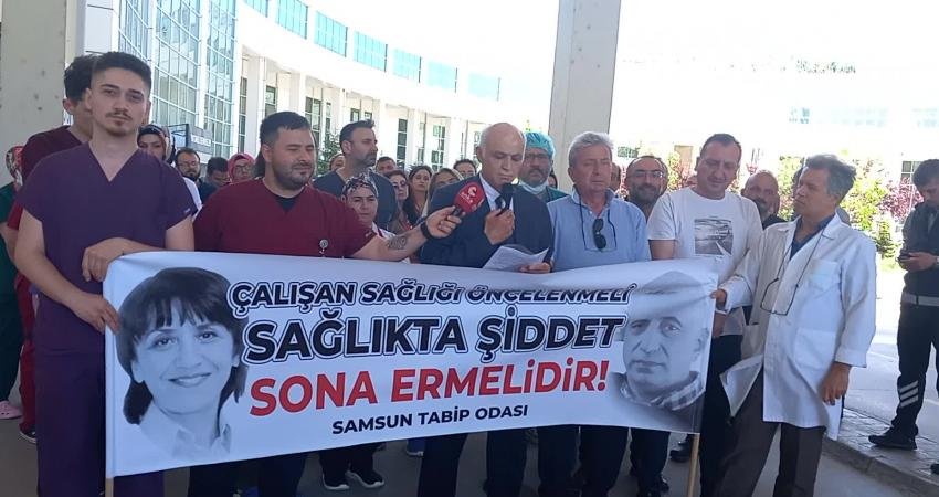 Samsun Tabip Odası, Çarşamba Devlet Hastanesi Acil Servisi’nde görev yapan