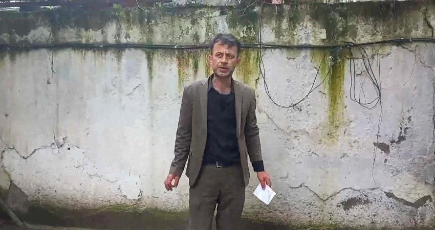 Samsun'da geçen hafta etkili olan sağanak yağış nedeniyle iş yerini