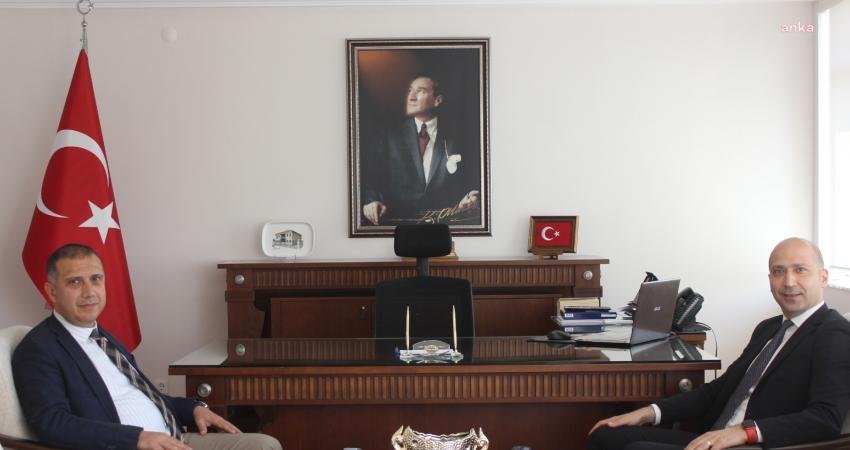 Söke Belediye Başkanı Mustafa İberya Arıkan, İlçe Kaymakamı Ümit Hüseyin