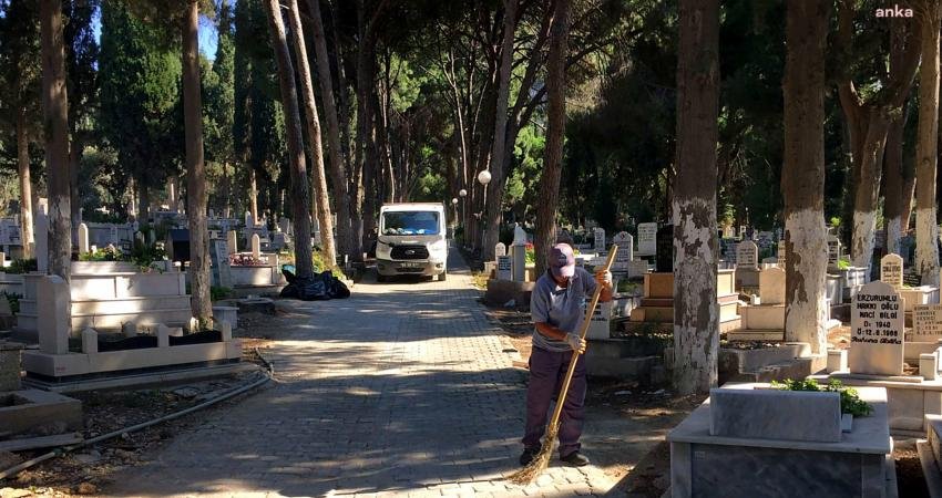 Söke Belediyesi Destek Hizmetleri Müdürlüğü’ne bağlı Mezarlıklar Şefliği, yaklaşan Kurban