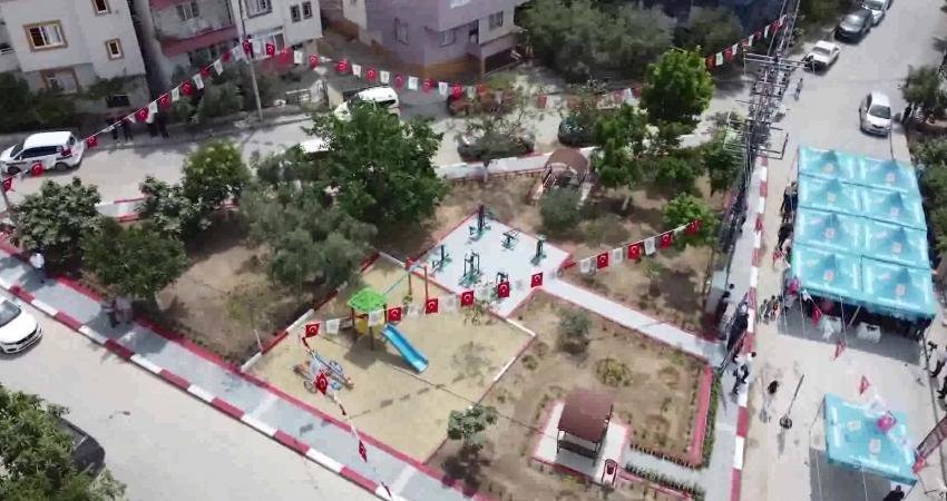 Tarsus Belediyesi,  Gaziler Mahallesi’nde yapımını tamamladığı park ve yeşil