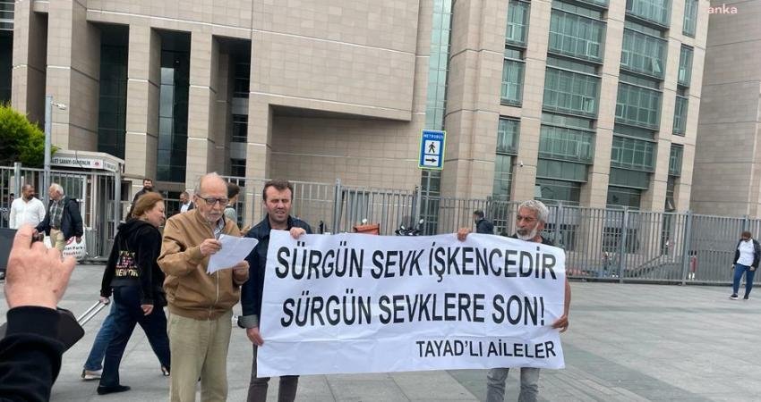 Tayad’lı Aileler İstanbul Adliyesi Önünde Basın Açıklaması Yaptı: “Hapishanelerdeki Tecrit ve İşkencenin Karşısındayız” Tutuklu ve Hükümlü Aileleri ile Dayanışma Derneği (TAYAD), İstanbul Adliyesi