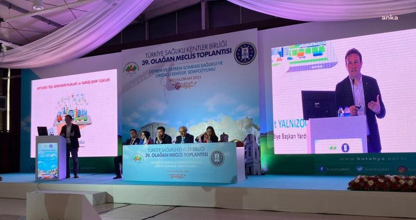 Tepebaşı Belediye Başkanı Ahmet Ataç, Türkiye Sağlıklı Kentler Birliği (SKB)