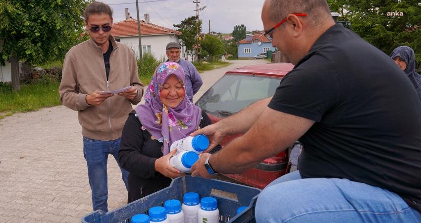 Tepebaşı Belediyesi, bölgede üretim yapan çiftçilere katkı sağlamak amacıyla sürdürdüğü