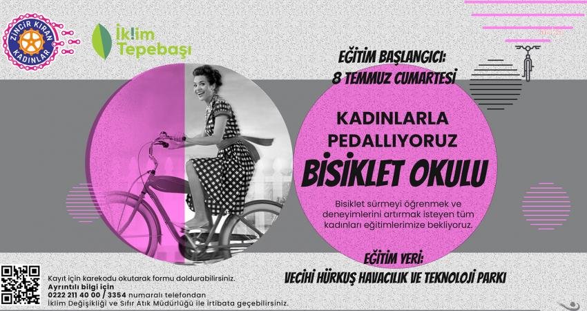 Tepebaşı Belediyesi ile Zincir Kıran Kadınlar Derneği iş birliği ile kurulan