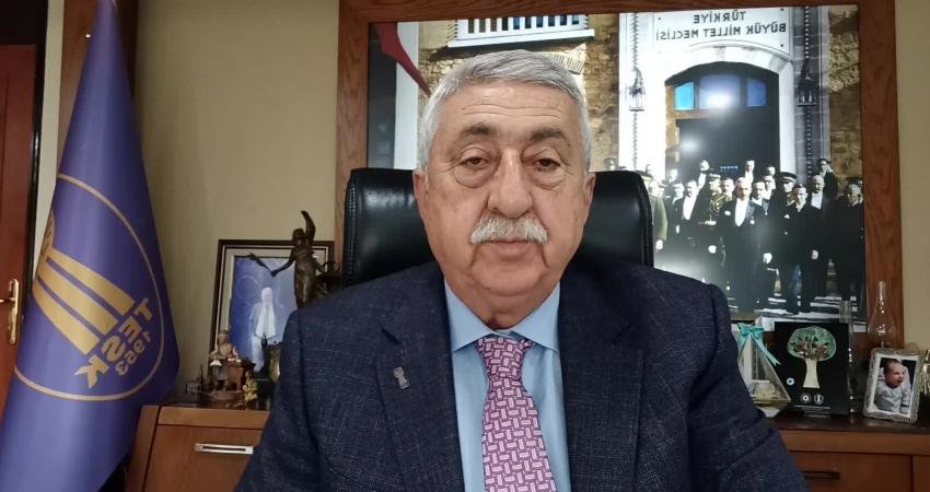 Türkiye Esnaf ve Sanatkarları Konfederasyonu (TESK) Genel Başkanı Bendevi Palandöken,