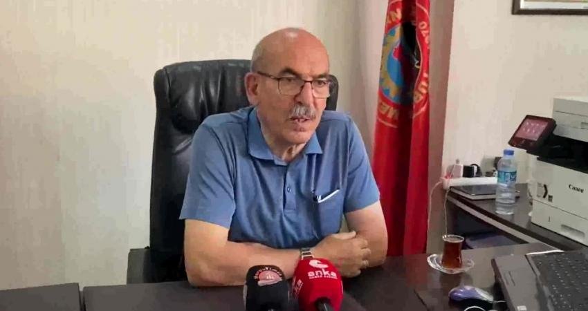 Türkiye Emekliler Derneği Elazığ Şube Başkanı Vedat Gür, "5 bin 400