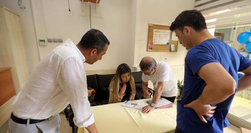 Yenimahalle Belediyesi Sağlık İşleri Müdürlüğü Belediye Polikliniği’nde sünnet olan çocukları,