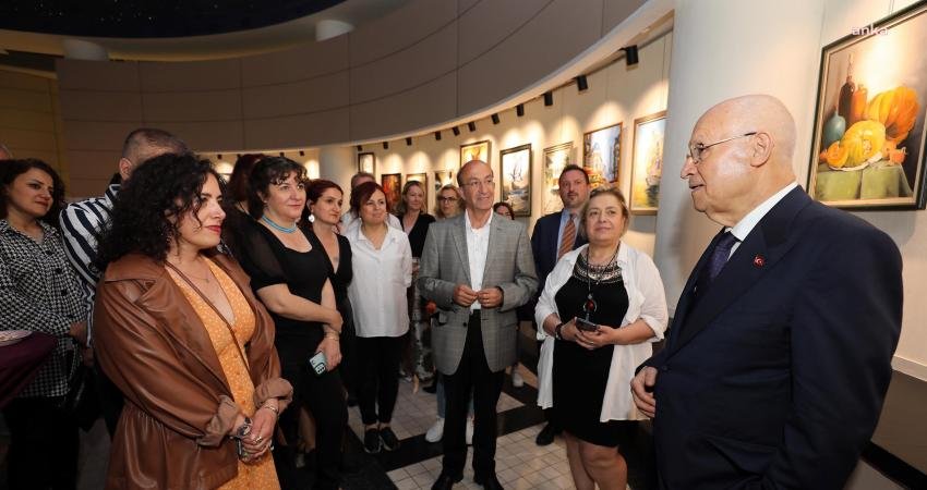 Yenimahalle Belediyesi Meslek Edindirme ve Hobi Kursları'nda (YENİMEK) yağlı boya