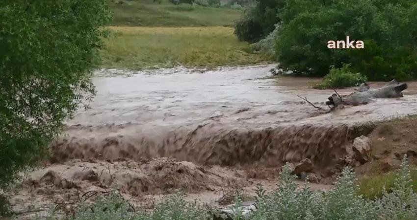 Yozgat'ta son bir hafta içinde etkili olan yağışlar nedeniyle dereler