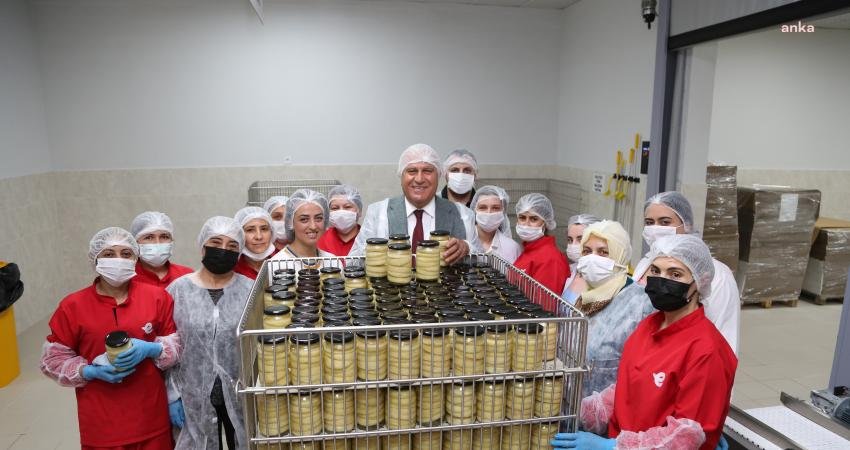 Yüzde 100 Kadın Emeği Tarımsal Ürün Fabrikası Efeler’de Çalışmalarını Sürdürüyor Efeler Belediyesi tarafından hayata geçirilen Yüzde 100 Kadın Emeği Tarımsal