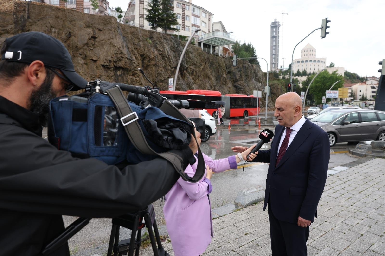 Keçiören Belediye Başkanı Turgut Altınok 24 Temmuz Gazeteciler ve Basın