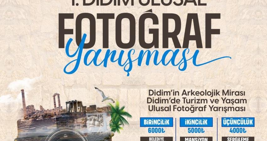 Didim Belediyesi tarafından gerçekleştirilen 1.Ulusal Didim Fotoğraf Yarışması'na başvurular başladı.