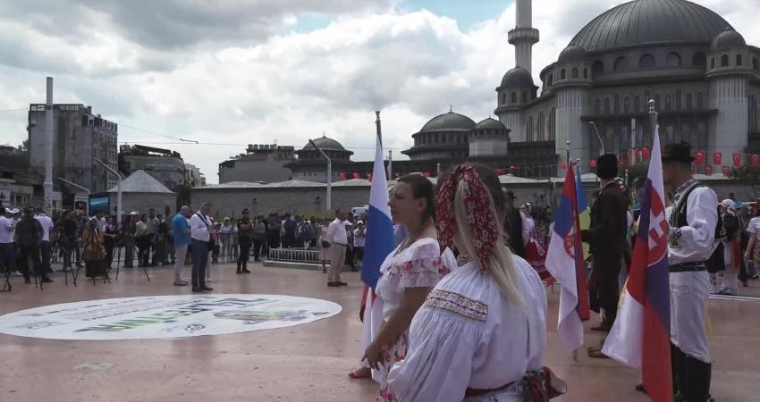 24. Uluslararası İstanbul Büyükçekmece Kültür ve Sanat Festivali’nin açılışı, Taksim