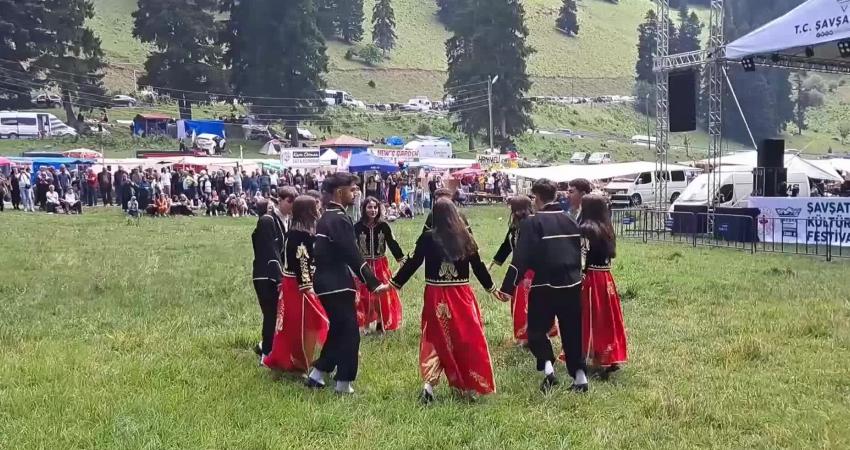 Artvin’nin Şavşat ilçesi Sahara yaylasında Şavşat Belediyesi tarafından bu yıl