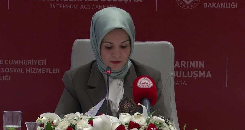 Aile ve Sosyal Hizmetler Bakanı Mahinur Özdemir Göktaş, 6284 sayılı Ailenin