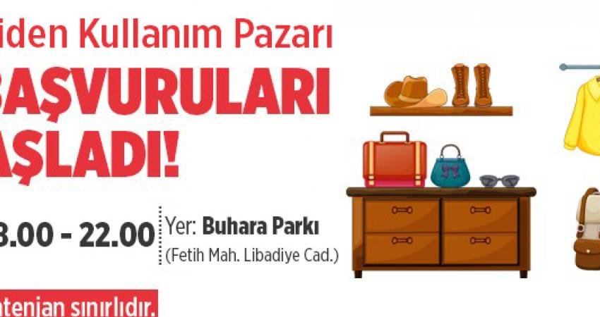 Atıl duruma gelmiş ürünlerin yeniden kullanımı sağlayarak atık miktarının azaltılmasına