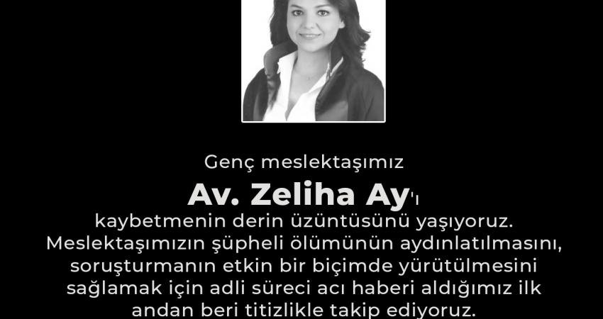 İzmir Barosu, Karşıyaka ilçesindeki evde başından vurulmuş halde ölü bulunan