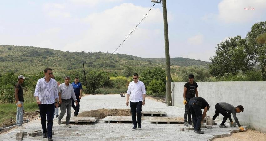 Bandırma Belediyesi, kendi tesisinde ürettiği asfalt ile ilçede eş zamanlı