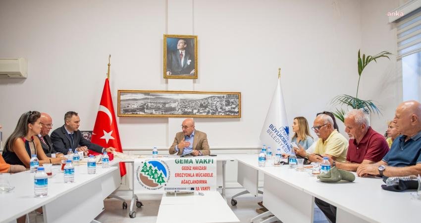 Gediz Havzası’ndaki kirliliğe dikkat çekmek için çalışmalarını sürdüren İzmir Büyükşehir