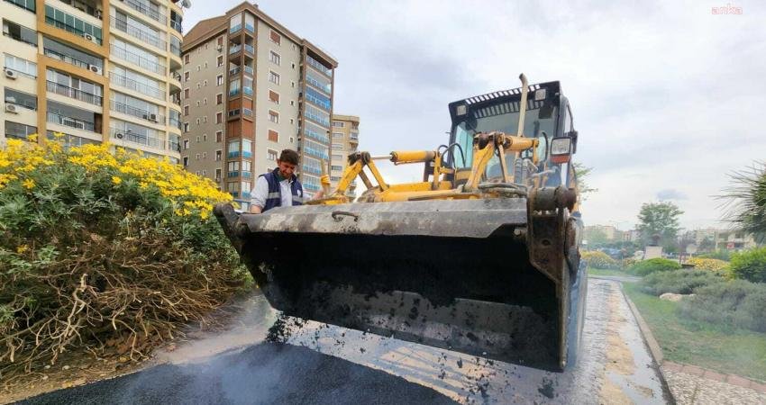 Karşıyaka Belediyesi, ilçe genelindeki cadde, sokak ve park içi yolları