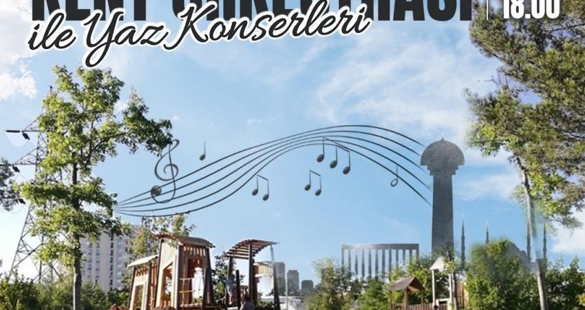 Başkentte Parklar Müzikle Şenleniyor Ankara Büyükşehir Belediyesi, Başkentlileri kültürel ve sanatsal etkinliklerle buluşturmaya devam