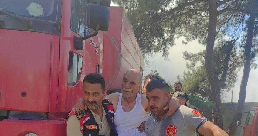 Hatay’ın Belen ilçesinde çıkan orman yangınını söndürme çalışmaları devam ediyor.