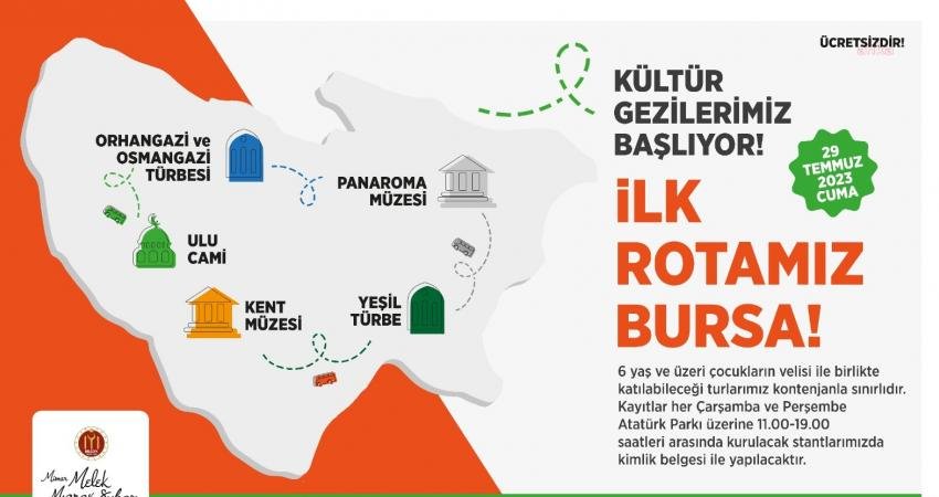 Bilecik Belediyesi’nin düzenlediği ve 4 farklı şehri kapsayan Kültür Gezileri'nin