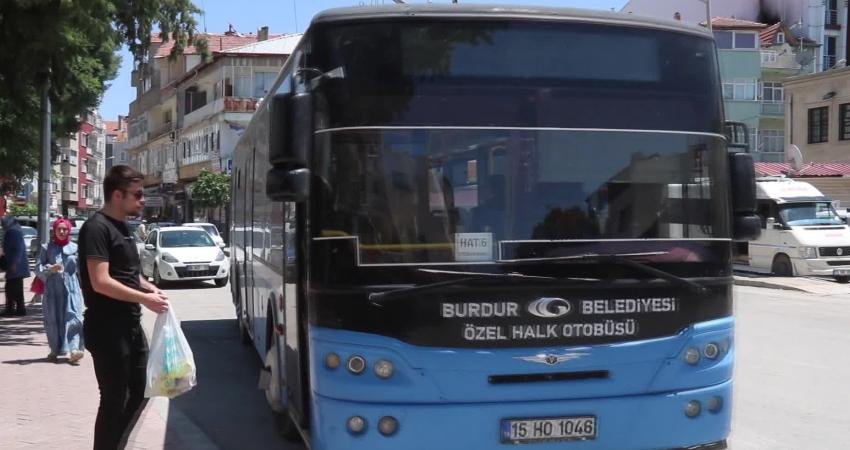Burdur Özel Halk Otobüsleri Kooperatifi, 1 Ağustos'tan itibaren Burdur'da Şehit