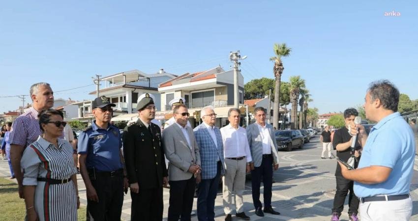 Burhaniye'nin mavi bayraklı plaj sayısı bu sene 7'ye yükseldi. Öğretmenler